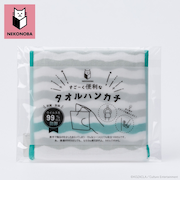 【当商品送料無料】NEKONOBA グッズ 通販 ネコノバ ハンカチ ポケット付き ポーチタオル タオルハンカチ ハンドタオル ハンカチタオル