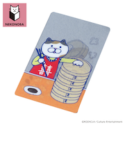 【当商品送料無料】NEKONOBA グッズ 通販 ネコノバ 日本製 クリアカード 透明 カード スマホ裏 スマートフォン 猫グッズ 猫 ねこ ネコ