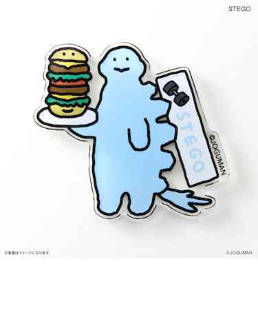 【当商品送料無料】JOGUMAN グッズ 通販 ジョグマン ステッカー アクリルステッカー シール キャラクター 立体 スマホ イラスト 可愛い
