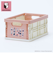 【当商品送料無料】NEKONOBA グッズ 通販 ネコノバ 折りたたみコンテナ ミニ 折りたたみミニコンテナ 折り畳みコンテナボックス 小物入れ