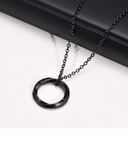 【当商品送料無料】ネックレス メンズ 通販 ステンレスネックレス リングネックレス メンズネックレス ペンダント アクセサリー 男性 女性 シンプル