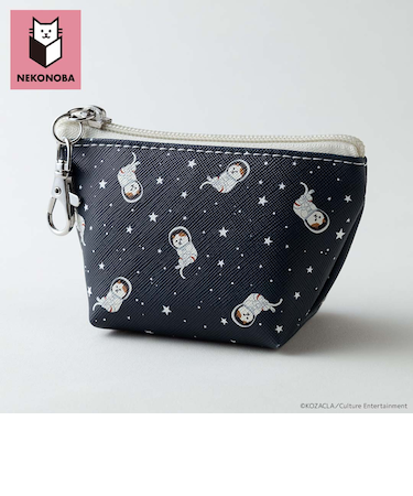 【当商品送料無料】NEKONOBA グッズ 通販 ネコノバ ポーチ キーホルダー 小物入れ ミニポーチ 小物ポーチ キーリング付き バッグチャーム