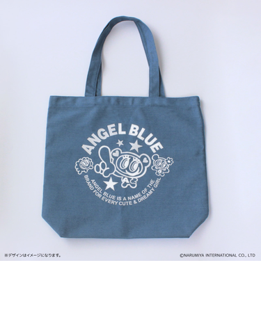 【当商品送料無料】ナルミヤキャラクターズ グッズ 通販 エンジェルブルー ナルミヤ ナカムラくん トートバッグ 大きめ 肩掛け デニムトートバッグ