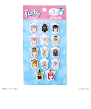 【当商品送料無料】ファービー グッズ 通販 furby シール キャラクター ぷくぷく ポッティングシール ぷっくりシール ぷにぷにシール 平成