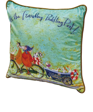 【当商品送料無料】サムトフト クッションカバー 通販 Sam Toft クッション カバー 45cm 45 45×45cm ベロア アート 絵画