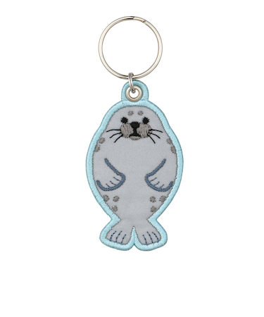 【当商品送料無料】リフレクター キーホルダー 大人 通販 キーリング キーチャーム 反射キーホルダー チャーム 通学 通勤 反射 夜間 刺繍