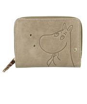 【当商品送料無料】MOOMIN ムーミン 二つ折り財布 通販 折り財布 折りたたみ財布 2つ折り財布 財布 お財布 サイフ レザー 型押し 本革 革