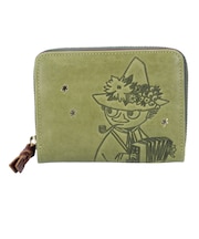 【当商品送料無料】MOOMIN ムーミン 二つ折り財布 通販 折り財布 折りたたみ財布 2つ折り財布 財布 お財布 サイフ レザー 型押し 本革 革