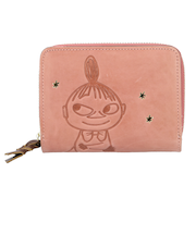 【当商品送料無料】MOOMIN ムーミン 二つ折り財布 通販 折り財布 折りたたみ財布 2つ折り財布 財布 お財布 サイフ レザー 型押し 本革 革