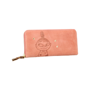 【当商品送料無料】ムーミン 財布 革 通販 MOOMIN 長財布 長サイフ なが財布 お財布 さいふ レディース ラウンドファスナー 大容量 本革
