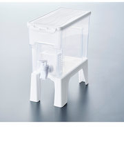 【当商品送料無料】ドリンクサーバー 保冷 通販 ピッチャー 冷水筒 冷蔵庫 冷水ポット 蛇口のレバー 洗いやすい お手入れ簡単 大容量 お茶 お水