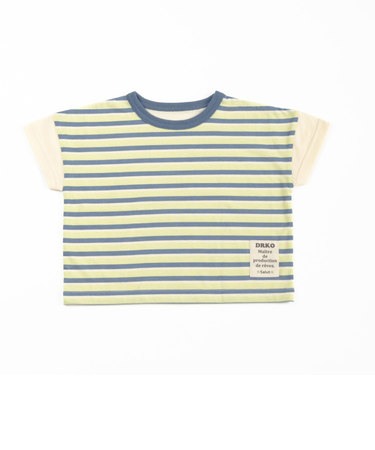 【当商品送料無料】キッズ Tシャツ おしゃれ 男の子 通販 半袖Tシャツ カットソー キッズTシャツ ボーダー 天竺 子供 こども 子ども かわいい