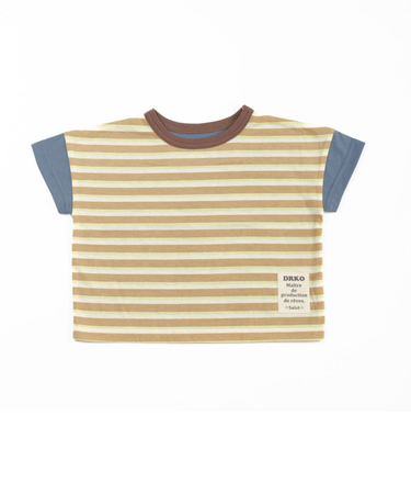 【当商品送料無料】キッズ Tシャツ おしゃれ 男の子 通販 半袖Tシャツ カットソー キッズTシャツ ボーダー 天竺 子供 こども 子ども かわいい