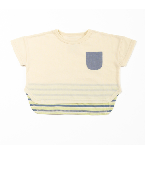 【当商品送料無料】キッズ Tシャツ おしゃれ 男の子 通販 半袖Tシャツ カットソー キッズTシャツ ポケット付き 天竺 子供 こども 子ども