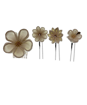 【当商品送料無料】和装 髪飾り 通販 ヘアアクセサリー ヘアアクセ へッドアクセサリー つまみ細工 着物 髪飾りセット uピン コーム ピン