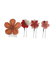 【当商品送料無料】和装 髪飾り 通販 ヘアアクセサリー ヘアアクセ へッドアクセサリー つまみ細工 着物 髪飾りセット uピン コーム ピン