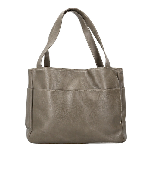 【当商品送料無料】トートバッグ レディース 通販 トートバック ポケット多い ポケット多め ポケットたくさん 合皮 フェイクレザー TG-100