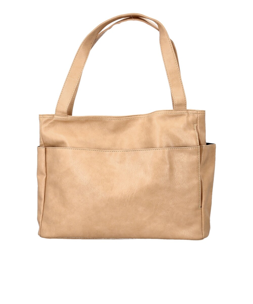 【当商品送料無料】トートバッグ レディース 通販 トートバック ポケット多い ポケット多め ポケットたくさん 合皮 フェイクレザー TG-100