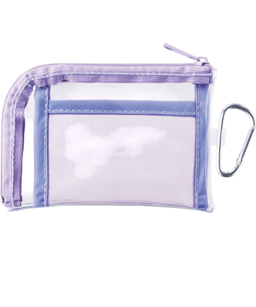 【当商品送料無料】クリア ポーチ アクスタケース 通販 アクスタポーチ 缶バッチ 推し活 推しカラー 推し活グッズ アクスタ トレカ クリアポーチ