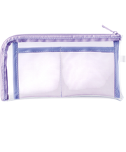 【当商品送料無料】ポーチ アクスタポーチ クリア 通販 アクスタケース 缶バッチ アクスタ トレカ 推し活 推しカラー 推し活グッズ クリアポーチ