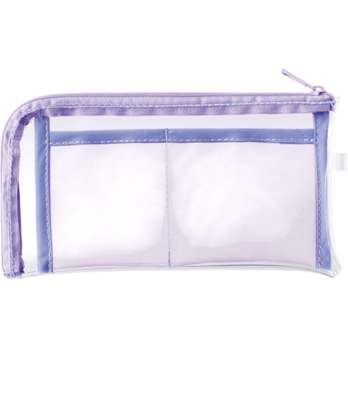 【当商品送料無料】ポーチ アクスタポーチ クリア 通販 アクスタケース 缶バッチ アクスタ トレカ 推し活 推しカラー 推し活グッズ クリアポーチ