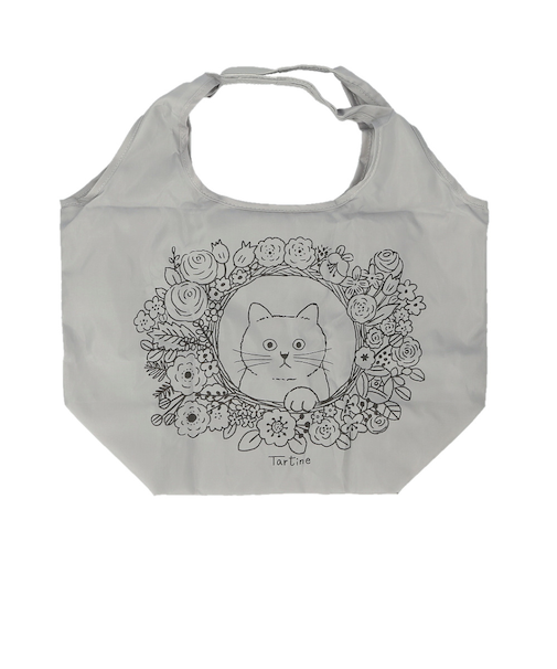 【当商品送料無料】タルティーヌ エコバッグ ヨコ型 通販 エコバック サブバッグ サブバック トートバック トート 手提げ トートバッグ