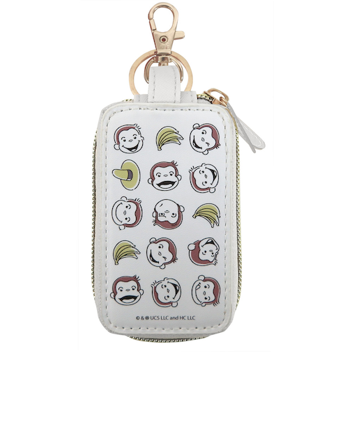 【当商品送料無料】キーケース スマートキー キャラクター 窓 通販 スマートキーケース スマートキーカバー キーホルダー キー カバー 2個収納