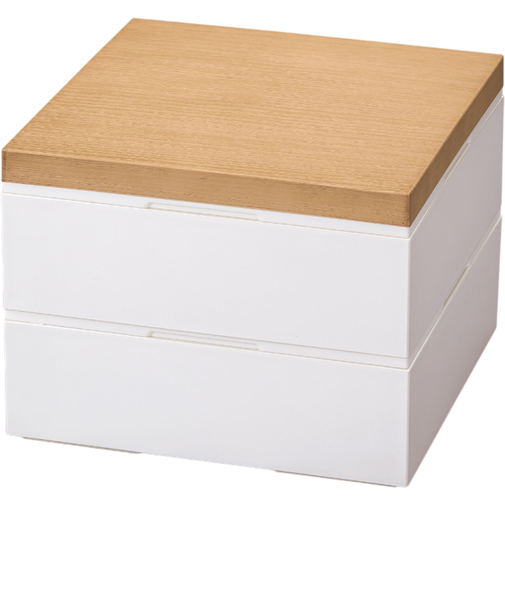 【当商品送料無料】NH home エヌエイチホーム 弁当箱 二段 通販 日本製 国産 お重箱 重箱 御重 ランチボックス お弁当箱 二段重箱