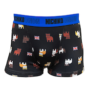 【当商品送料無料】ボクサーパンツ メンズ 通販 ミチコロンドン MICHIKO LONDON ボクサーブリーフ パンツ 下着 ブリーフ 前閉じ