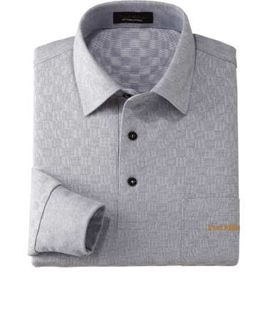 【当商品送料無料】ポールミラー ポロシャツ 長袖 メンズ 通販 シャツ メンズシャツ トップス おしゃれ 長袖シャツ カジュアルシャツ カジュアル