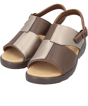 【当商品送料無料】クロワッサン サンダル CR4599 通販 日本製 レディース ストラップサンダル ローヒール ヒール 4cm 本革 やわらかい