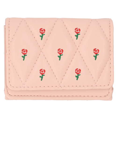 【当商品送料無料】ミニ財布 レディース 通販 三つ折り財布 財布 さいふ ミニウォレット 小銭入れ カードポケット お札入れ 合成皮革 合皮 女性