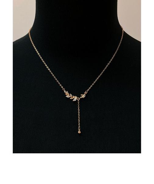 【当商品送料無料】ネックレス レディース 通販 ダイヤモンドハーツ nec-0070 Diamond Hearts アクセサリー リーフネックレス