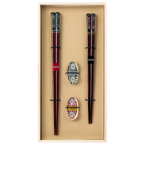 【当商品送料無料】イシダ 夫婦箸 通販 日本製 ペア 箸 ギフト 箸置き セット 桐箱入り お箸 漆塗り めおと箸 お祝い めおとばし 結婚祝い