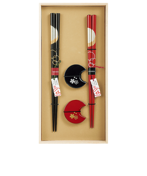 【当商品送料無料】イシダ 夫婦箸 通販 日本製 ペア 箸 ギフト 箸置き セット 桐箱入り お箸 漆塗り めおと箸 お祝い めおとばし 結婚祝い