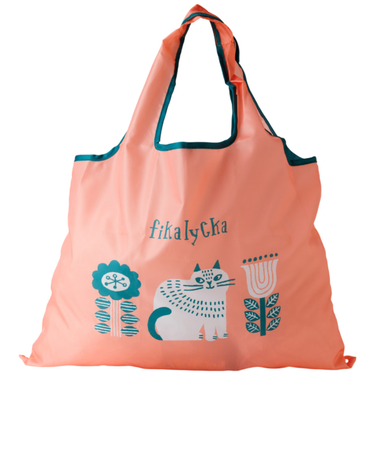 【当商品送料無料】fikalycka エコバッグ フィーカリュッカ 通販 エコバック マイバッグ マイバック レディース 折りたたみ かわいい