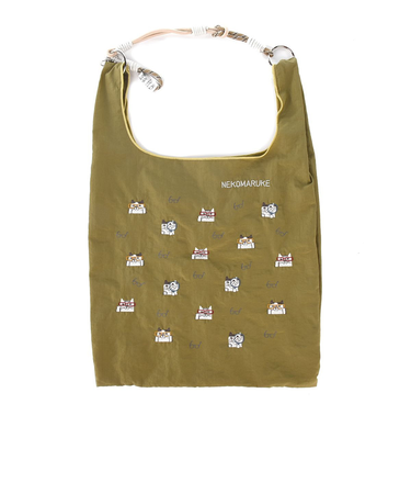 【当商品送料無料】クスグルジャパン バッグ 通販 サブバッグ ナイロン エコバッグ エコバック ショッピングバッグ レジ袋 ハンドルロープ付き