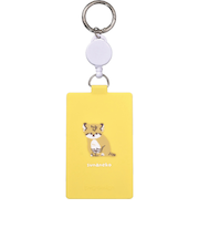 【当商品送料無料】パスケース リール付き 通販 カードケース 定期入れ ICカードケース 定期ケース カラビナ付き シリコンパスケース