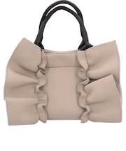 【当商品送料無料】トートバッグ フリル 通販 pink trick ピンクトリック フリルバッグ レディース トート ショルダーバッグ 肩掛け 軽量