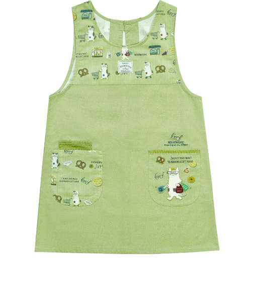 【当商品送料無料】エプロン 猫 通販 クスグルジャパン ねこ柄エプロン 保育士 レディース かわいい おしゃれ 料理 掃除 女性 男性 シンプル