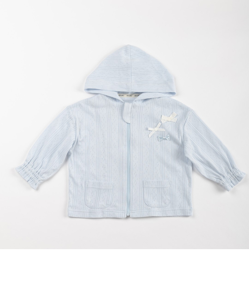 【当商品送料無料】夏 薄手 パーカー キッズ 綿100 通販 ジップアップパーカー 前開き 綿100% コットン100 子供 パターンメッシュ