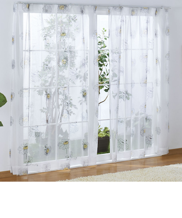 【当商品送料無料】レースカーテン 2枚組 キャラクター 通販 カーテン レース セット 柄 2枚セット 幅100 丈198 100 198 幅