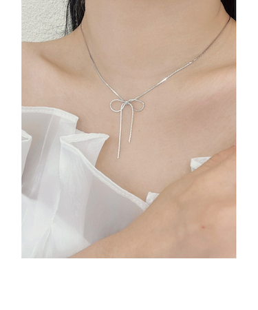 【当商品送料無料】ネックレス レディース シンプル 通販 ダイヤモンドハーツ nec-0350 Diamond Hearts アクセサリー リボン