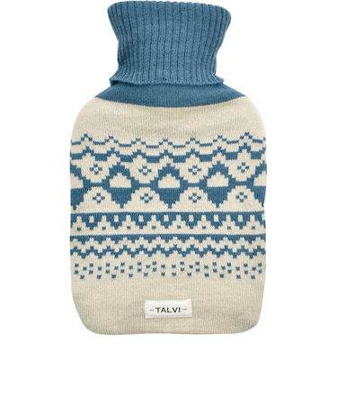 【当商品送料無料】湯たんぽ お湯 1L 通販 TALVI ゆたんぽ 現代百貨 A70 かわいい おしゃれ 防寒 暖かい カバー付き 注水式 大きめ