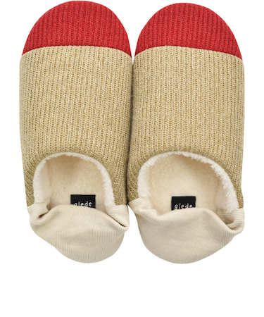 【当商品送料無料】ルームシューズ レディース かわいい 通販 glede グレーデ スリッパ ニットルームシューズ 現代百貨 A711 フリーサイズ