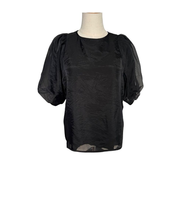 【当商品送料無料】ブラウス オーガンジー レディース 通販 シャツ レディースシャツ レディースブラウス おしゃれ ボリュームスリーブ ボリューム