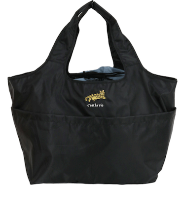 【当商品送料無料】エコバッグ ポケット 大容量 通販 エコバック トートバッグ トートバック 手提げ トート 巾着タイプ 巾着 買い物 簡易