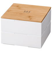 【当商品送料無料】NH home エヌエイチホーム 弁当箱 二段 小さめ 通販 日本製 国産 お重箱 重箱 御重 ランチボックス お弁当箱 二段重箱