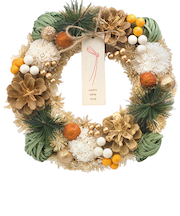 【当商品送料無料】お正月 リース M 通販 玄関リース 冬 玄関 飾り Mサイズ 玄関飾り 壁飾り 秋 正月飾り 花 オーナメント GREEN