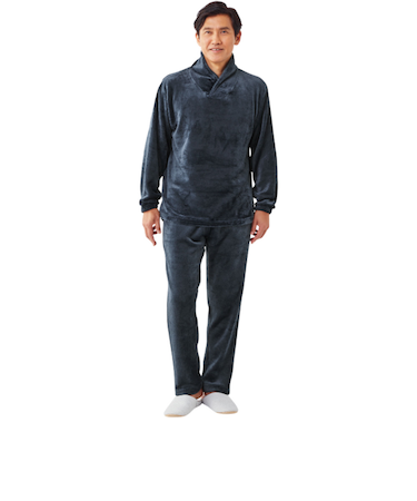 【当商品送料無料】パジャマ 上下セット メンズ 通販 フリースパジャマ ふわふわ 長袖 部屋着 メンズパジャマ 大人 ルームウェア セットアップ